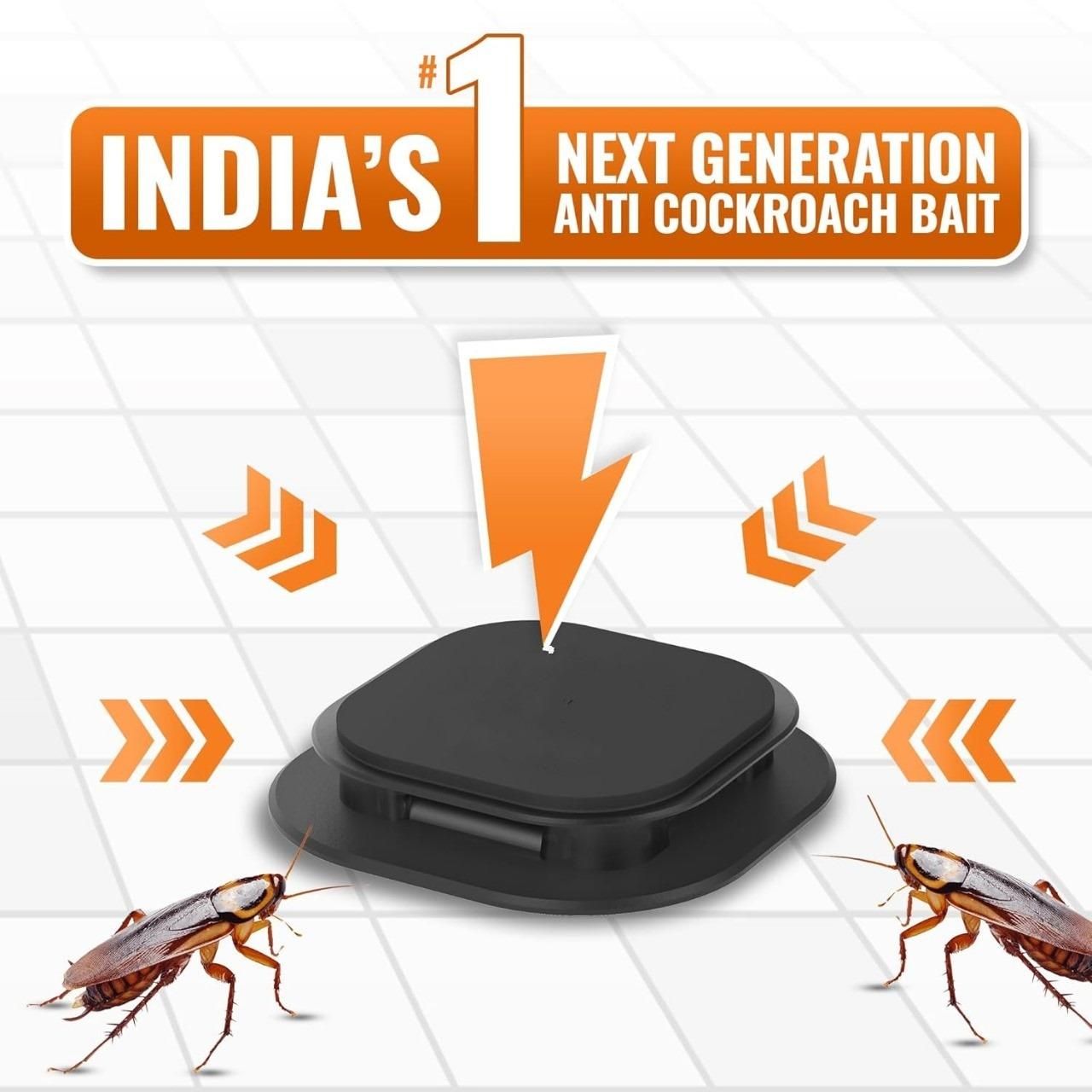 Anti Cockroach Station  (Pack of 6 Baits)