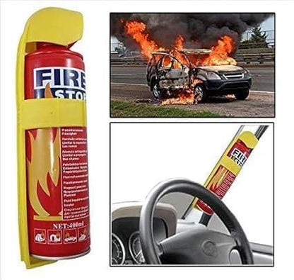 QuickFire Emergency Spray (500ml) Instant Protection for Car, Home & Kitchen