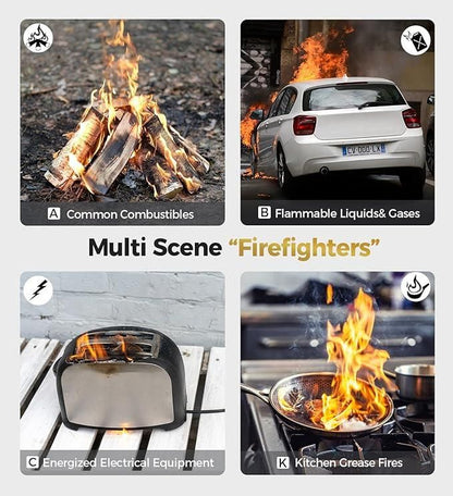 QuickFire Emergency Spray (500ml) Instant Protection for Car, Home & Kitchen